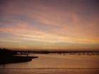 Sunset over Newport Harbor