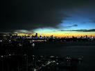 storm clouds over miami