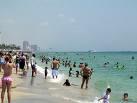 Busy ft lauderdale beach