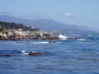 Nearby coastline on 17-mile drive