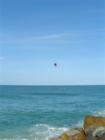 Watersports. It was a very strong wind, and the guy was actually going airborne, but I did not catch that moment