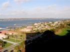 View from the balcony of unit on the 11th floor.