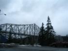 Bridge of the gods on a winter day