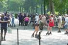 Roller Blading--and Good Music in Central Park