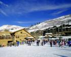 "The Beach" area Silver Lake, Deer Valley Ski Resort
