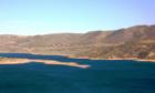 The Jordanelle Reservoir outside Park City, Utah
