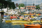 Kayaking at The Milford Oyster Festival