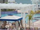 close up of beach club