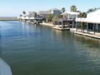 canals go to the bay.. great for fishing...