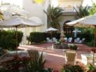A Courtyard at "The Breakers"