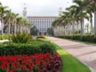 Landscaping Along Long Front Drive, "The Breakers"