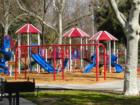 The new playground equipment at Crane park in Turlock