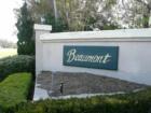 Beaumont entrance sign