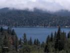 Fog rolling over Scenic Lake Arrowhead