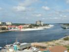 View from Intracoastal waterway bridge. 