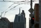 Overhead trolley lines