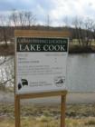 Lake Cook -- an urban fishing area in Alexandria located off of Eisenhower Avenue