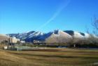 View of the Mount Sentinel "M" in February