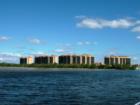 Punta Gorda - View of Grande Isle Towers at Burnt Store Marina from Charlotte Harbor.