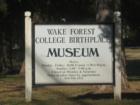 Wake Forest College Birthplace - visit my blog for a history of the College!