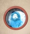 Jerry Garcia enshrined on Manchester Restaurant Exterior (Calla's)