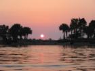 Sun setting behind the channel islands off Hernando Beach