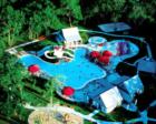 Aerial view of water park in Cinco Ranch - a Newland Community. 