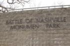 Battle of Nashville Park located at corner of Granny White Pike and Battle Avenue.