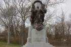 Bronze casting on oblisk in the Battle of Nashville Park. I will be doing a post about this park in my blog tennessee highways and byways.