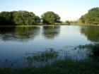 Great fishing on our 10 acre pond at the park. The park will have a covered pavilion with BBQ facilities, tennis, basketball, sand volleyball, horseshoes, a playground and picnic tables. Great for family outtings or family reunions.