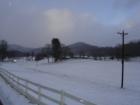 Snow along Hwy 261 