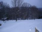 Five Oaks Campground in Winter