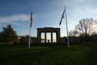 Southampton War Mermorial on Lake Agawam