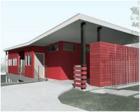 Sample of house being built at Austin's Green Community Agave