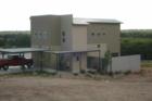 Sample of house being built at Austin's Green Community Agave