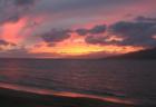 watching the sun go down in north kihei maui hawaii - winter 2008