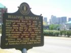 Bellevue Kentucky with Cincinnati across the Ohio River in the background