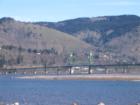Hood River Bridge as seen from the Delta