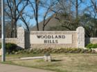Entrance to Woodland Hills Subdivision 