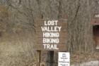 Entrance to Lost Valley Trail in the Busch Wildlife Area