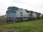 George Bush #41 Train, corner of Rock Prairie and Wellborn Road 3/16/08