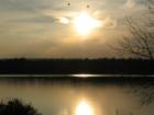 Sunset over the lake, Spruce Run