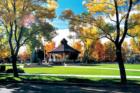 Gazebo in the Minden Town Square