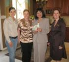 McMillin Homes - The Cliffs at Cibolo - Awards from the "Taste of Tuscany" Grand Opening Event - Presented by Patricia Zars & Mary Anna Gannon of McMillin Homes