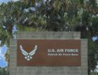 Sign at North End of Base