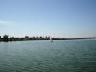 A sail boat enjoying Moses Lake's sunshine!
