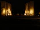 War Memorial at night