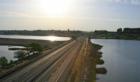 I-90 crossing Moses Lake