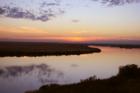 Serene Sunset over Moses Lake