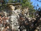 Unique rock formations are found in many areas of Discovery (between Rockrimmon and Peregrine).